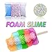 AUNOOL DIY Slime Kit Supplies for Kids Clear Crunchy Slime Kit for Girls, Include Colorful Slime Foam Beads Glitter Fruit Slices and Fishbowl Beads