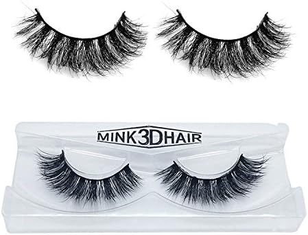 Mink Lashes 3D Mink Eyelashes Natural False Eyelashes 1 pair Handmade Fake Eye Lashes Extension for Beauty Makeup