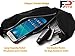Pifito Running Belt (TM) - 2 Pocket Design Waist Pack for iPhone & Keys - Fanny Pack Pouch for Sports, Exercise, Jogging or Gym Workout