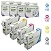 LD Products Remanufactured Ink Cartridge Replacement for Epson 69 (Black, Cyan, Magenta, Yellow, 4-Pack) Compatible with Epson Stylus CX5000 CX6000 CX7000F C120 CX7400 CX8400 CX9400Fax CX7450