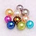 Twin Pearls Freshwater Cultured Double Love Wish Pearl Oyster with Round Twin Pearl Inside 10 Colors (7-8mm), Valentines Mothers Day Birthday Gifts Pearl Wedding Party (10 Oysters & 20 Pearls)