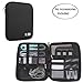 BUBM Travel Organizer for Electronics Accessories, Black