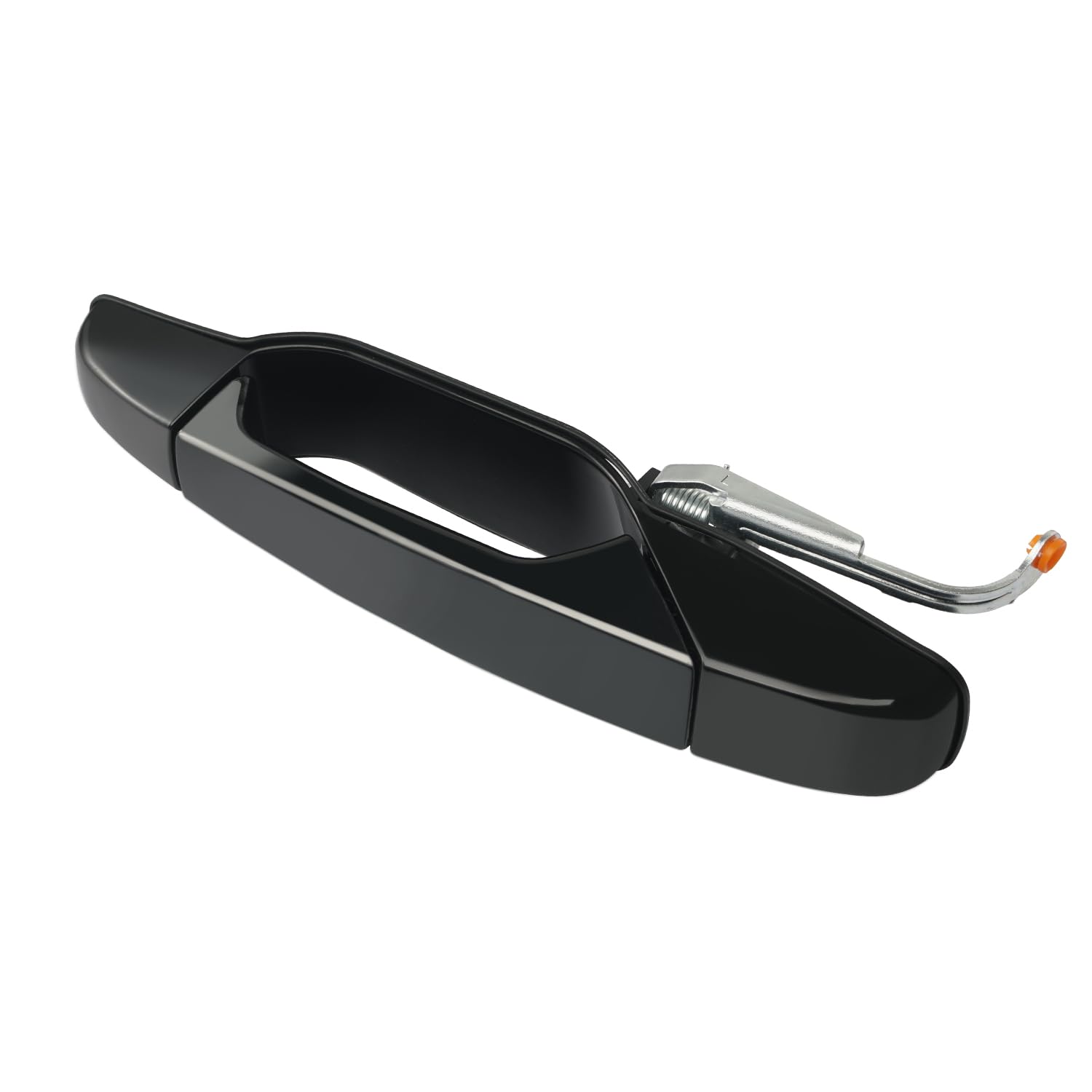 Photo 1 of Black Exterior Door Handle Rear Left Driver Side Compatible with 2007-2014 Chevy Silverado Suburban Avalanche Tahoe, GMC Sierra Yukon, Cadillac Escalade Replaces 22738725, 15915659, 25960521, 80105