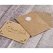 MAGJUCHE Rustic Kraft Thank You Cards - 32 Folded Note Cards – with Kraft envelopes