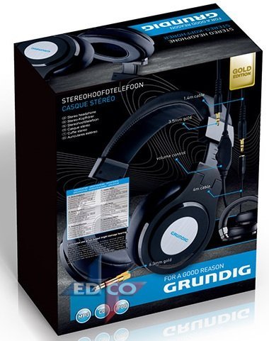 Grundig 52664 Stereo-Kopfhöhrer schwarz