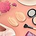 Silicone Makeup Sponge, Beauty Makeup Blender, Eastrin Dual Use Reusable Makeup Applicator Foundation Sponge Cosmetic Blender Silisponges Flawless Applicators for Cream Foundation Powder Blusher