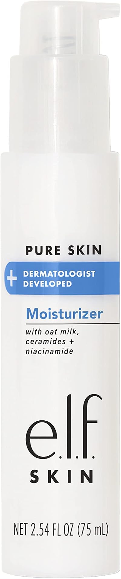 e.l.f. Skin Pure Skin Moisturiser Creamy Lightweight Daily Hydration