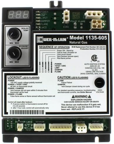 Amazon Com Weil Mclain 381 330 010 Ignition Control Module