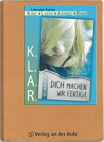 K L A R Literatur Kartei Dich Machen Wir Fertig Amazon De Kindler Wolfgang Bucher