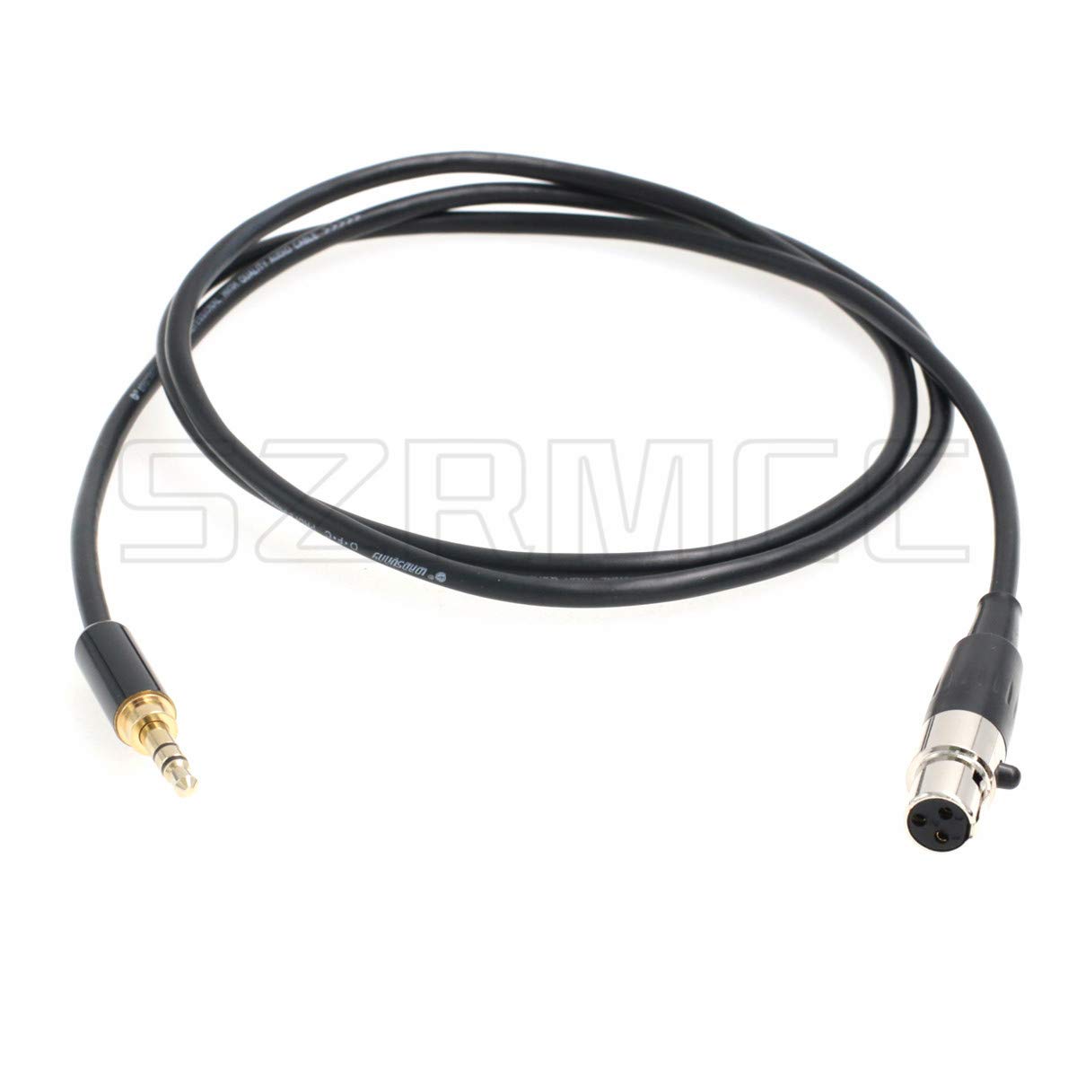 SZRMCC 3.5mm 1/8'' TRS to TA3F 3 Pin Mini-XLR Audio Cable for Sennheiser AKG Headphones Mic