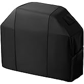 Grill Cover for Outdoor Grill, 60 Inch Heavy Duty 600D Waterproof BBQ Gas Grill Covers for Outside, UV & Fade Resistant, All Weather Protection Compatible for Weber Charbroil Nexgrill Kenmore Grills