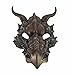 Veronese Design Dragon Head Wall Mask Medieval Decor Bronze Finish