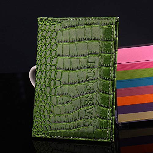 image for ZOMUSAR Crocodile Pattern Travel Document Organizer & Passport Wallet 