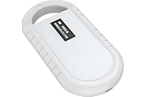 ZERONE Pet Microchip Scanner, Handheld Animal Chip Reader Portable RFID Reader Supports for ISO 11784/11785, FDX-B and ID64 RFID