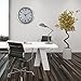 Elvoki Best Wall Clock, 12.5 Inch Quartz with Arabic Numerals – Office, Classroom Clock Silver