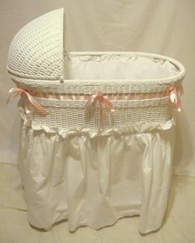 wicker bassinet amazon