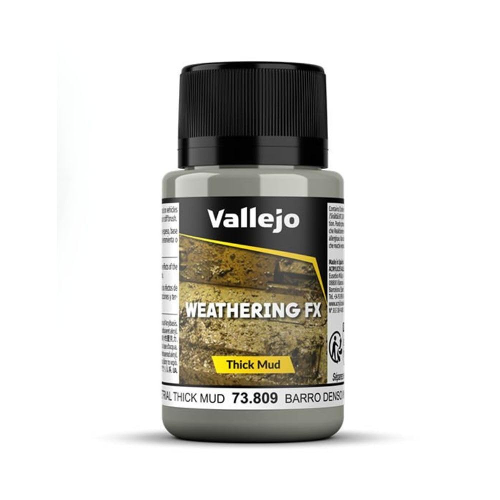 Vallejo 40 ml"Industrial Thick Mud" Weathering Effect Bottle