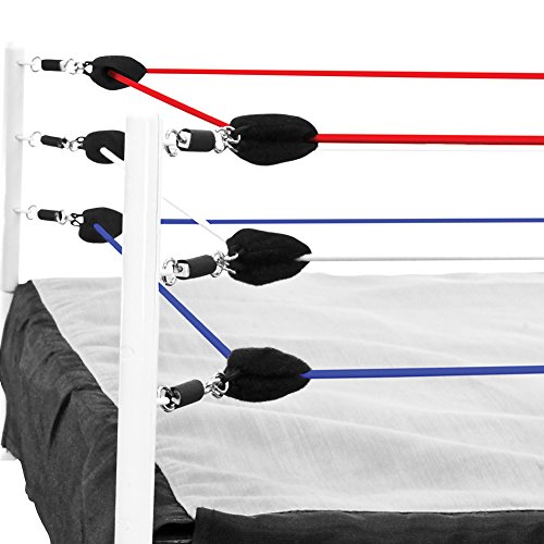 Red, White & Blue Ring Ropes for Wrestling Action Figure Ring by Figures Toy Company