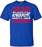 MLB Chicago Cubs 2016 World Series Champions Team Lineup Design T-Shirt, Large, Royal