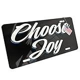 Neonblond Classic design Choose Joy Metal License Plate
