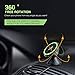 Magnetic Phone Holder Mount for Car - Universal 360° Rotation Car Phone Mount Luminous Metal Magnetic Holder Stand for Samsung, Android Smartphones, GPS and Tablet Devices