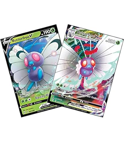 Pokemon - Butterfree V 177/189 - Darkness Ablaze - Full Art - Etched Holo