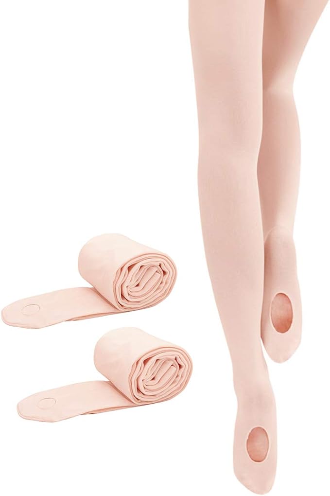 baby tights with ballet shoe