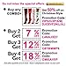 YOLIX Compression Socks Women & Men - 1/4/6 Pairs Graduated Stockings Best for Running, Medical, Athletic, Pregnancy, Travel