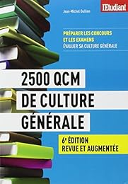 2500 QCM de culture générale