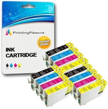 12 Druckerpatronen für Epson Stylus D68, D88, D88 Plus, DX3800, DX3850, DX3850 Plus, DX4200, DX4250, DX4800, DX4850, DX4850 P