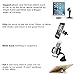 Smartphone Car Mount AnoKe Mobile Cell Phone Holder Magnetic Display Stand Dock For Car Auto Dashboard Desk Fit iPhone 7 Plus 6 6s 5 5S iPad mini air 1 2 3 Samsung Galaxy S7 Edge S6 S5 Tablet GPS