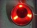 Amarine-made 3 LED Red Stainless Steel Cup Drink Holder with Drain & LED Blue Marine Boat Rv Camper