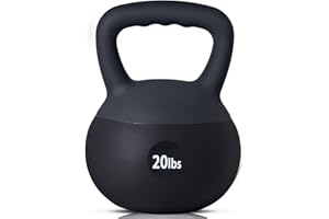 SogesPower Soft Kettlebells,Iron Sand Filled Weights Strength Training Kettlebells,Shock-Proof Weights and Wide-Grip Handle,Fitness Soft Kettlebells for Women Men Children,Home Gym Kettlebells
