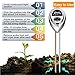 Soil Tester, 3 in 1 Soil Test Kit for Moisture, Light & pH Meter for Plant, Vegetables, Garden, Lawn, Farm, Indoor/Outdoor Plant Care Soil Tester (No Battery Need & 2019 Update) (Silver)thumb 3