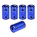 ARQQ 5mm to 8mm Flexible Shaft Coupling Rigid Stepper Motor Wheel Coupler Connector Aluminum Casing with Screw +Hexagon Wrench(Pack of 5)