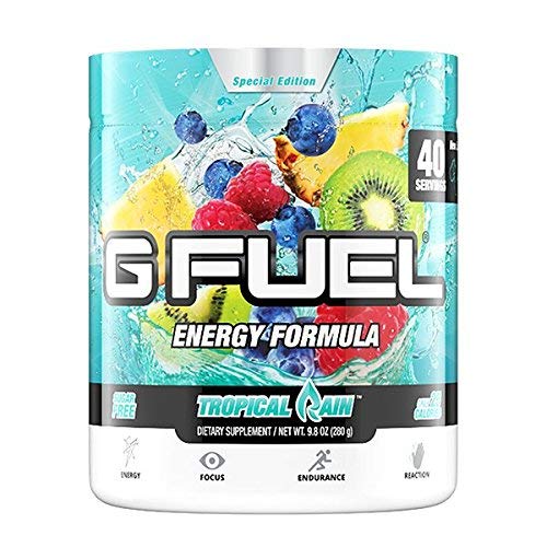 G Fuel Tropical Rain Tub (40 Servings) Elite Energy and Endurance