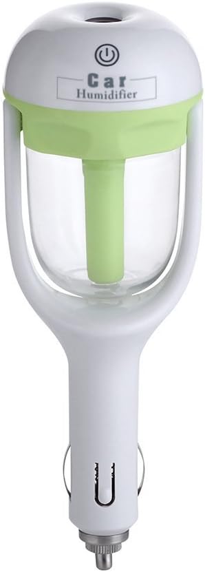 NANELER Car Humidifier Diffuser Portable Mini Aromatherapy Essential Oil Purifier Air Freshener Green