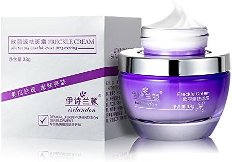 ISILANDON Freckle Cream Face Cream Skin Whitening Cream Remove Melanin Speckled Moisturizing Night Cream Skin Care Face Care 38g