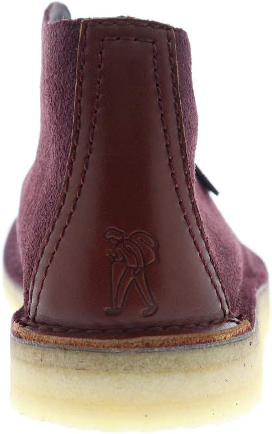 clarks desert trek burgundy