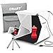 Emart Upgraded 40 LED Foldable & Portable Photo Lighting Studio Shooting Tent Box Kit Include White/Black Background, USB Cable, Adjustable Tripod Stand Holder for iPhone