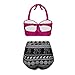 PZZ High Waist Halter Vintage Beachwear Plus Size Ethnic Style Push Up Swimsuits Bikini Set