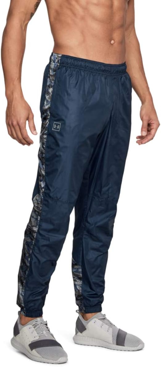 Under Armour Men's Sportstyle Wind Pants, Academy (408)/Graphite, Small