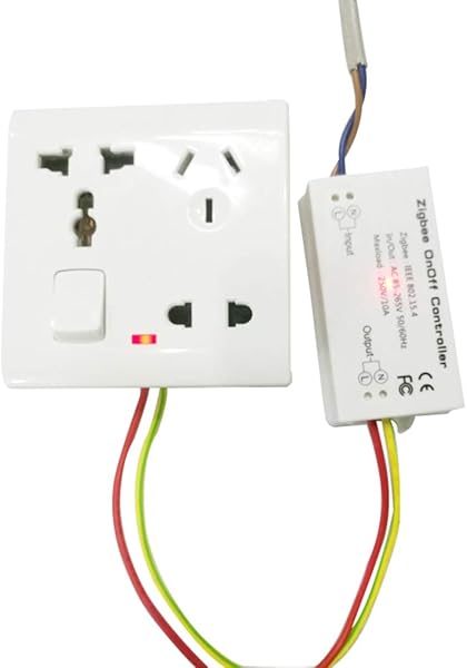 Funien Controlador Zigbee OnOff Zigbee Controlador de EncendidoApagado S Mart Switch APLICACIN Control Remoto Inteligente Mdulo Home Dimmer Light Controller Zigbee Bridge Hub AC85 265V 10A