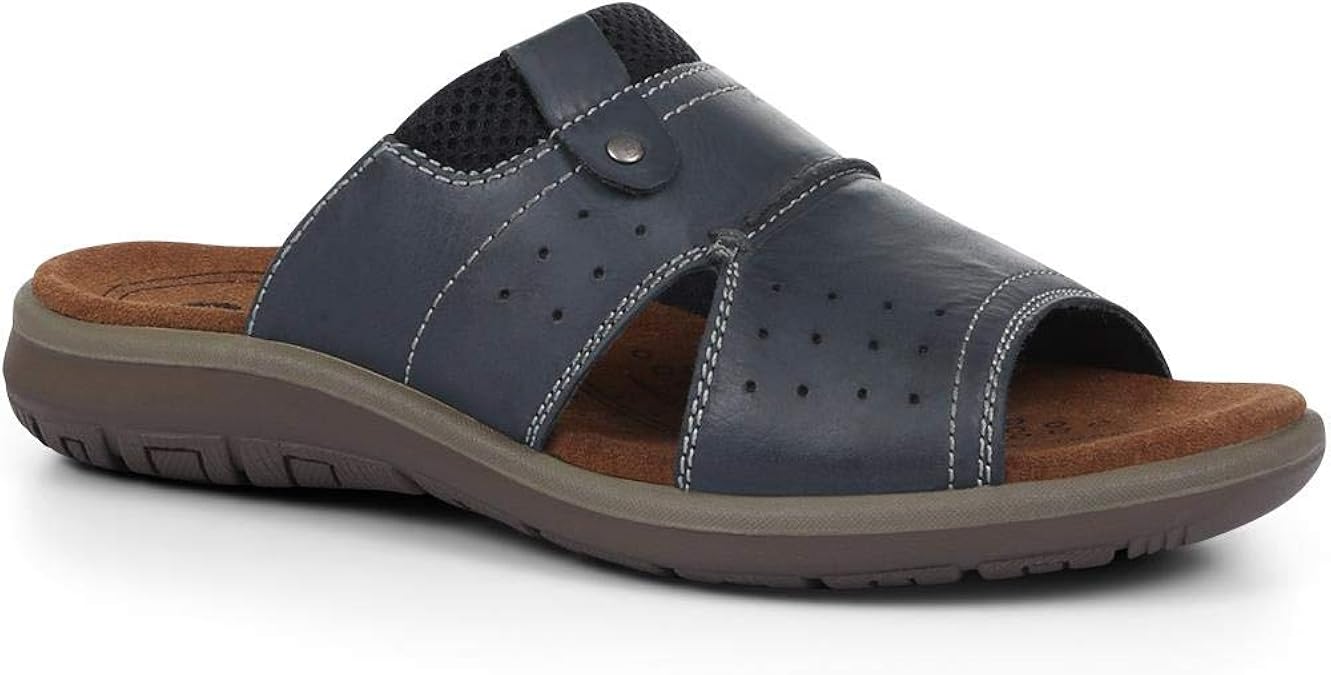 Pavers Men's Leather Mule Sandals 317 728 Amazon.co.uk Shoes & Bags