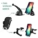 Wireless Car Charger, Auckly Qi Fast Wireless Car Charger Air Vent Car Mount and Suction Cup Mount for Samsung Galaxy S8 Plus S8 S7 S7 Edge Note 5, Standard Charger for iPhone X,iPhone 8/ 8 Plus