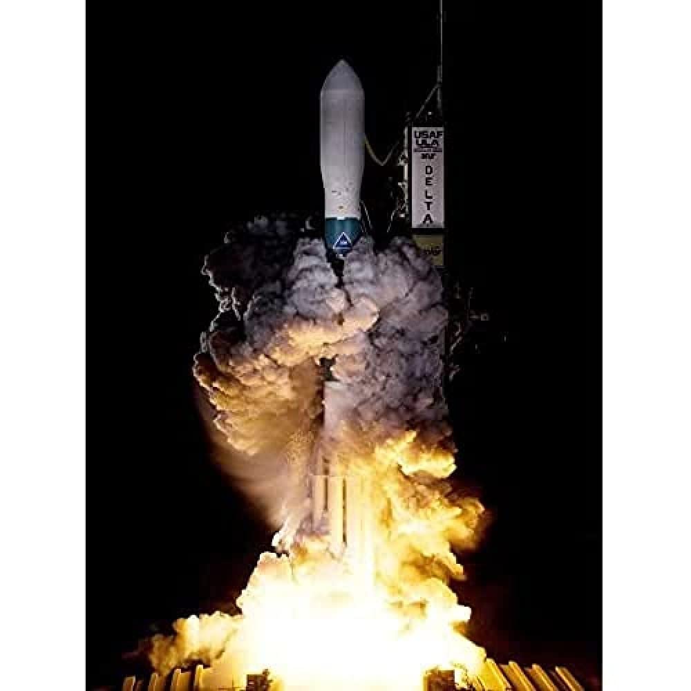 Space NASA Kepler Mission Delta II Rocket Launch Photo Art Print Canvas Premium Wall Decor Poster Mural