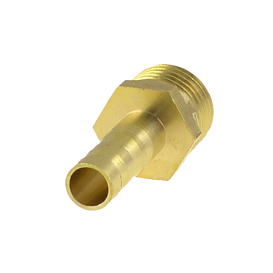 Sourcingmap Brass 6mm Hose Barb to 1/4" PT Male Thread Pneumatic Coupling Connector