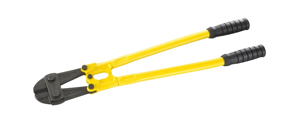 Stanley 1-17-751 Middle Bolt Cutter, Black/Yellow, 450 mm