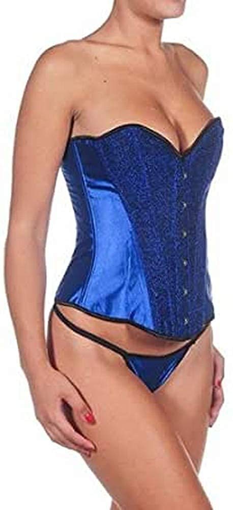 Intimax Women's Ven_us Bustier, Blue (Blue), XXL
