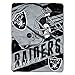 Northwest NFL Las Vegas Raiders Unisex-Adult Micro Raschel Throw Blanket, 46